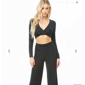 Forever 21 | Palazzo Pants & Shirt Matching Set